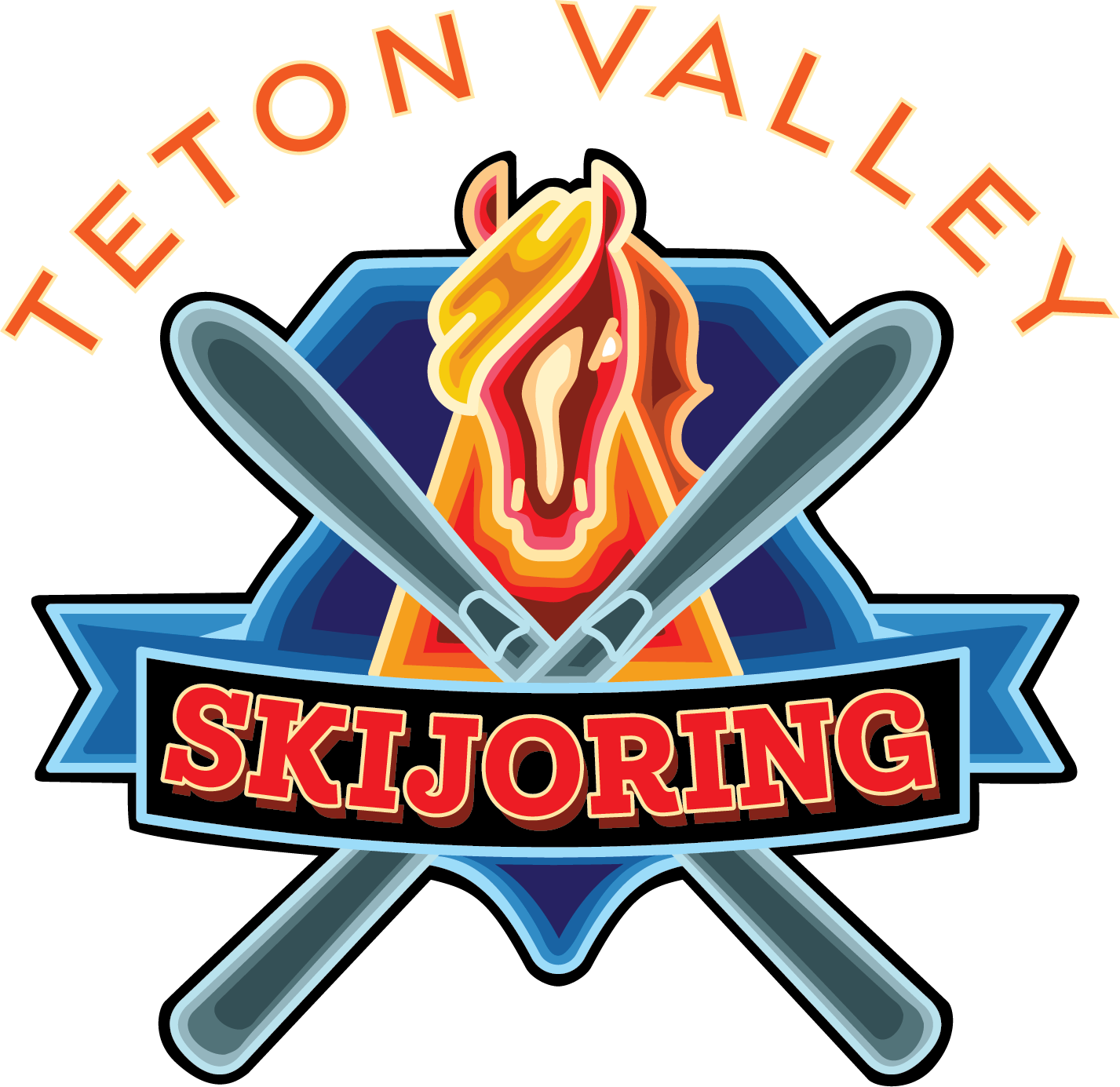 Teton Valley Skijoring